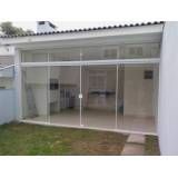 Quanto custa fechamento em vidro temperado na Vila Versoni